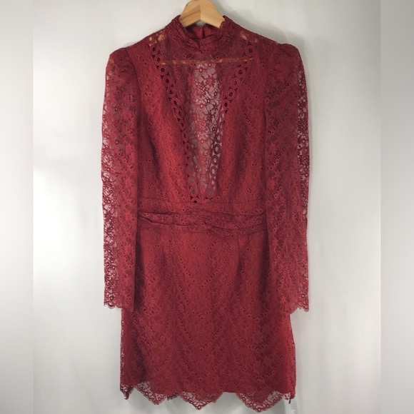 Saylor Medium Celia Russet Dress - Picture 1 of 5